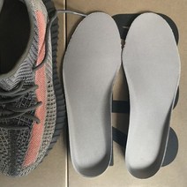 원래 깔창 베스트셀러 47 인치Yeezy 350 700 750 안개꽃 백조 화이트 엔젤 블랙 아메리카 커스텀 에디션 패드 정형용, Gray Red_36