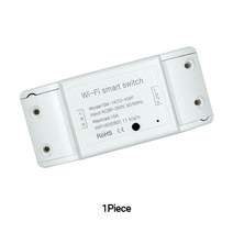 wifi smart light switch universal breaker timer smart life app wireless remote control work with ale, 한 조각
