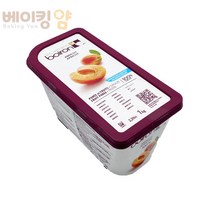 베이킹얌 브아롱 살구냉동퓨레1kg+아이스박스 포함