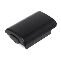 2PC AA 배터리 백 커버 케이스 Xbox 360 무선 컨트롤러 용 쉘 팩, 검은 색