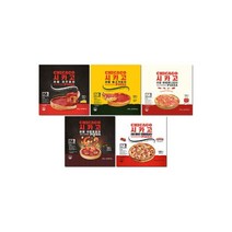 월드푸드 리얼 시카고피자 5종 세트(치즈/불고기/페퍼로니/쉬림프/베이컨)