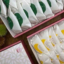 콩쑥개떡 바나나떡 2종 선물세트 각21개 2100g