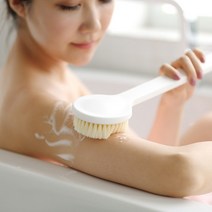 등각질 바디브러시 등때밀이 솔 샤워 목욕 브러쉬, 원형솔샤워브러쉬