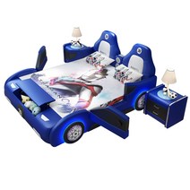 트윈 드림카베드 아동용 스포츠카베드 나무 난간, 1800mmx2000mm