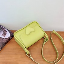 여성 하트 사각 숄더백 크로스백 가방 핸드백 미니백 토트백 봄 코디 귀여운 데일리백 4color
