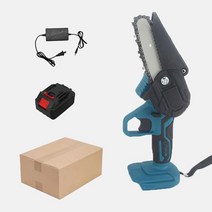전동 전지가위 전정가위 원예가위 Makita 18V 배터리 사용 전기 체인톱 나무 가지 치기 작은 분할 한 손, 01 4inch  one battery_02 EU
