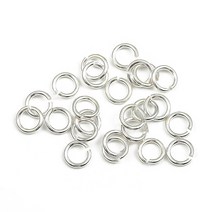 기부반지 2.5/3/3.5/4/5/6mm 925 실버 싱글 랩 오픈 점프 링 커넥터 DIY 귀걸이 쥬얼리 제작 결과 액세서리