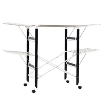 북유럽형 튼튼이 빨래건조대, Black, 12개