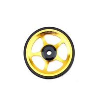 Litepro- 푸시 휠 밀폐형 베어링 알루미늄 합금 브롬톤 접이식 자전거용 초경량 컬러풀 1 개, [03] gold 1pc