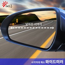 해오름 사이드미러 와이드미러 벤츠 S350 S400 S450 S500 S550_좌우 세트, 418번-W221(09년09월까지)+열선