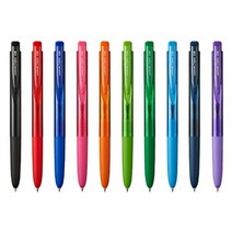미쓰비시 유니볼 시그노 노크식 중성펜 0.28/0.38mm UMN-155, 블랙(24), 0.28mm