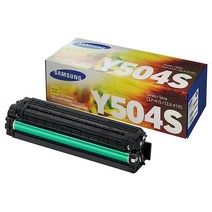 삼성전자 프린트 토너 CLT K504S C504S M504S Y504S 정품토너, 노랑 (CLT-Y504S), 1개
