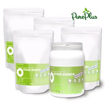 유럽산 베이킹소다 5kg 세트 (용기형1 + 지퍼팩4) 구연산 과탄산소다 천연3종중, 과탄산소다세트 (용기형1 + 지퍼팩4)