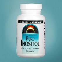 소스 내추럴스 퓨어 이노시톨 분말 113.4g 임산부 여성 갱년기 청소년 학생 임신선물 Source Naturals Pure Inositol Powder 113.4g, 이노시톨 113.4g