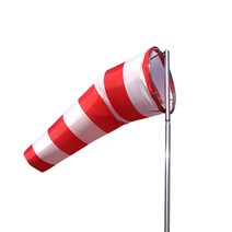 윈드삭 바람주머니 풍향기 풍향 지시기 바람자루, 주황색 반사 200cm (윈드삭만)