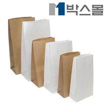 박스몰 각대봉투 노루지 크라프트 내유코팅 식품봉투 1000장, 1개, 크라프트 12x6x22(1689)