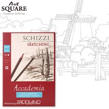 A5파브리아노 아카데미아스케치북AC01/120g/50매/148x210mm 스케칭패드형/A5스케치북/드로잉지/크로키북/도화지/수채화용스케치북/수채화용지, AC01 (1권), AC01 (1권)
