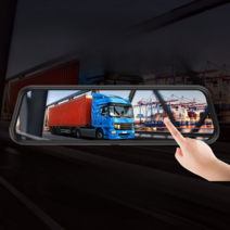 화물차 블랙박스 3채널 트럭 탑차 자동차 버스 4채널, 패키지 4, 검은 색