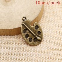 레트로 타자기 보석에 대 한 타자기 매력 선물에 DIY 펜 던 트 만들기, 16 10pcs-28x19mm