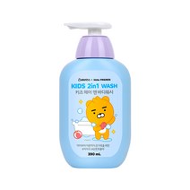 베비언스 카카오 키즈 2in1워시 라이언(390ml), 1세트