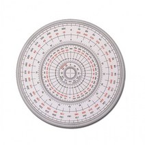 원 그리는 도구 360도 원형 자 전원 분도기 각도기 18cm 공학 제도 용 품 전문가 토지 가옥 조사 원 시험 준비, 상세페이지 참조