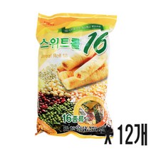 끄레몽 스위트롤 16곡 180g x12개 (1BOX), 12개