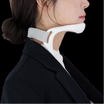 일자목 거북목 자세교정 받침 견인기, 상품선택, 화이트, 1개