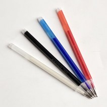 옷 펜 청바지 재단선 수선 원단 아이롱 열펜 그리기 28324ea, 다다모아 4-열펜-흰색