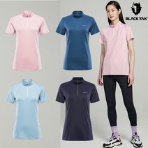 블랙야크 여성 여름 반팔 집업 티셔츠 M페리티셔츠S 1BYTSM2514