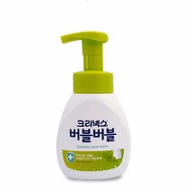 얼리 크리넥스 버블버블 핸드워시 힐링그린 본품 250ml 손세정제