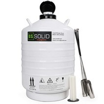 U.S. Solid U.S.SOLID 6L 극저온 용기 액체 질소 탱크 듀어 통 6개 휴대용 가방 포함 289796, 30L