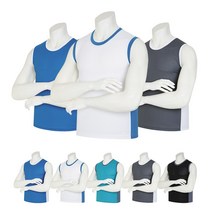 지주컴퍼니 기능성 나시 쿨론 민소매 남여공용 트레이닝 운동복