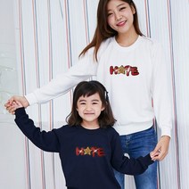 겨울단체티 고급특양면-맨투맨 -반전투톤 스팽글 소망(성인)