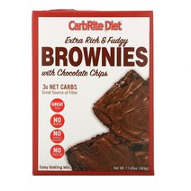 유니버셜뉴트리션 NO말티톨 브라우니믹스 324g Universal Nutrition Brownies W/ ChocoChips Maltitol-Free, 1개