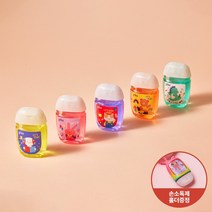 [플루] 클린 손 소독제 겔 30ml 3개+홀더3개세트, 블루베리2개+알로에1개+홀더 3개