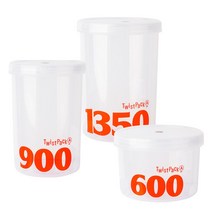 [624CONTAINER]트위스트 팩 5개입 4호 7호 8호포장훼손 반품불가, 8호