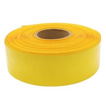 17mm ~ 80mm 18650 리튬 배터리 열 수축 튜브 PVC 필름 슬리브 이온 랩 커버 피부 절연 외장, [07] Yellow, [17] Width 80mm x 1meter
