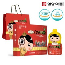 일양 어린이홍삼 홍삼키즈쑥쑥 6년근 홍삼 농축액 진세노사이드 Rg1 Rb1 녹용발효추출물 사과 오렌지 당근 호박 시금치 브로콜리 필수아미노산 비타민 활력 면역 아이 간식 추천, 1box, 20ml x 28포