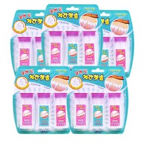 날개단 치간칫솔 이쑤시개 잇몸관리 치석제거 휴대용+사은품증정, 180개입, 5개