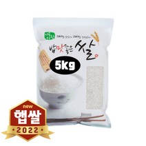 현대농산 2022년 햅쌀 국산 백미 쌀 5kg, 1개