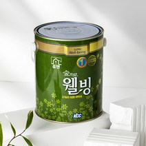 KCC 숲으로홈앤웰빙 3.78L/젯소없이 가능한 DIY무독성친환경 실크벽지 프리미엄페인트, 색상선택, 그레이8