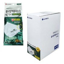 LG83P KF94 황 사 방역용 마스크 40입 에어워셔, 주식회사 건강박사 1, 주식회사 건강박사 본상품선택