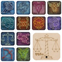 아기자기우드 별자리 스트링아트 12종 (12cm) 팬시우드 DIY, 11. 사수자리(B) -A57-0057(실 미포함)