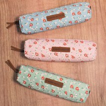 아이비스_플라워 사각 봉제필통, 핑크