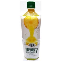 참존파인애플7 835ml 파인애플농축액 5배원액 에이드 스무디 샤베트 카페업소용