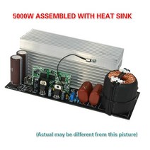 1000W 2000W 3000W 순수 정현파 인버터 전원 보드 수정 사인파 포스트 앰프 DIY 백 스테이지, [01] 5000W Assembled Sink