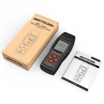 자기장 측정기 방사선 검출기 Meterk EMF 미터 핸드 헬드 미니 디지털 LCD, 협동사, 파란색