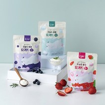 오늘도 동결건조 요거트 (플레인/블루베리/딸기), 1개, 요거트 딸기
