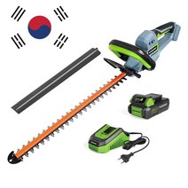 헤지 트리머 전정기 양날 workpro 20v 무선 전기 가정용 pruning saw, 한국만