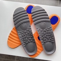 HEIGER 메모리폼 깔창 2켤레 세트 여성용(~260cm), 그레이